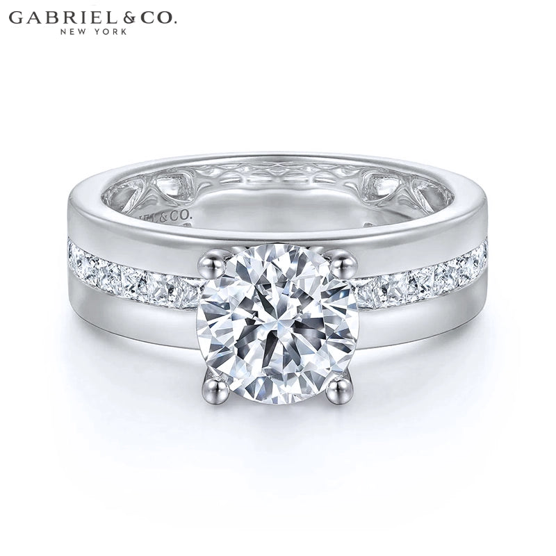 1.25ctr-2.50ctr Round Cut Lab Grown Diamond Ring Tailor Made