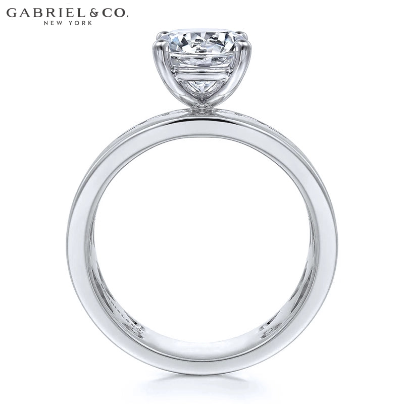 1.25ctr-2.50ctr Round Cut Lab Grown Diamond Ring Tailor Made