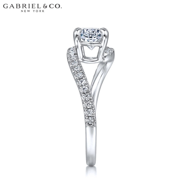 1.00ctr-3.00ctr Oval Cut Lab Grown Diamond Ring