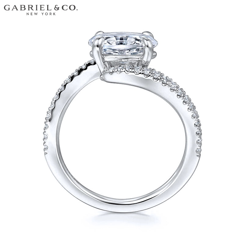 1.00ctr-2.00ctr Oval Cut Natural Diamond Ring