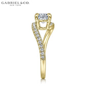 1.00ctr-3.00ctr Oval Cut Lab Grown Diamond Ring
