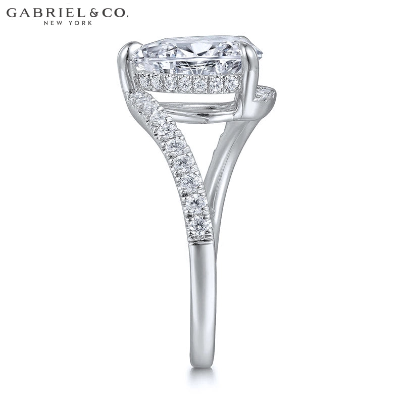 1.00ctr-2.00ctr Pear Cut Natural Diamond Ring Tailor Made
