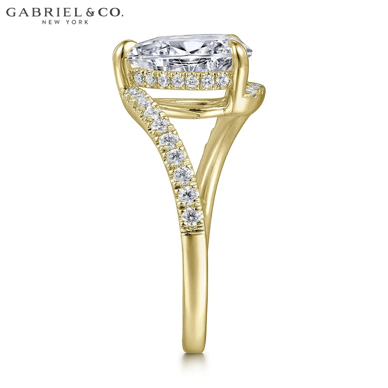 1.00ctr-2.00ctr Pear Cut Natural Diamond Ring Tailor Made
