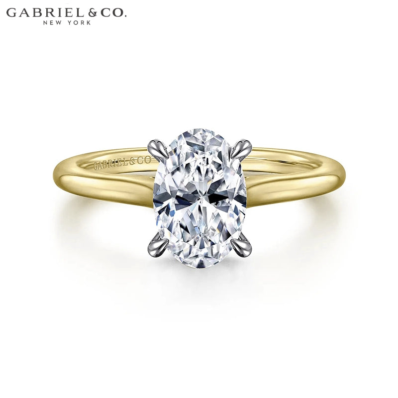 1.25ctr-2.50ctr Oval Cut Lab Grown Diamond Ring Tailor Made