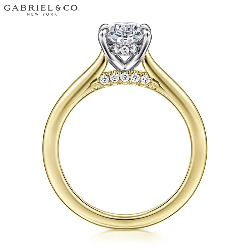 1.25ctr-2.50ctr Oval Cut Lab Grown Diamond Ring Tailor Made