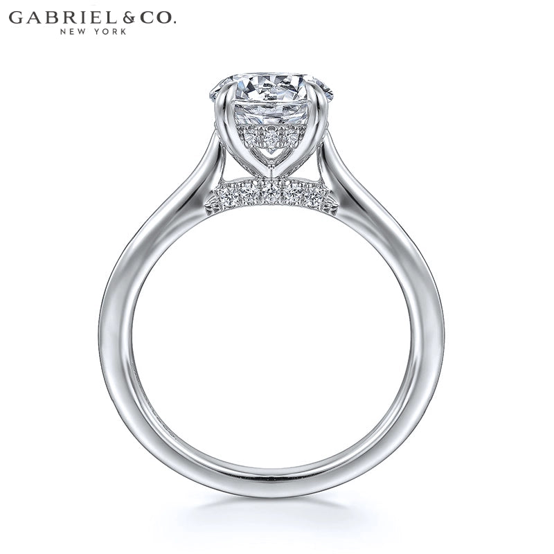 1.25ctr-2.50ctr Round Cut Lab Grown Diamond Ring Tailor Made
