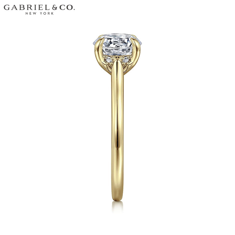 2.15ctw Round Cut Lab Grown Diamond Ring