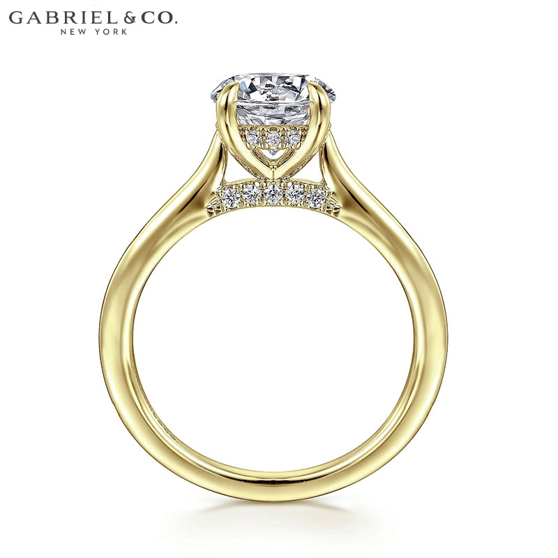 2.15ctw Round Cut Lab Grown Diamond Ring