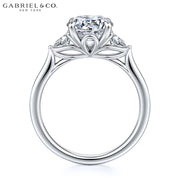1.80ctw Round Cut Lab Grown Diamond Ring
