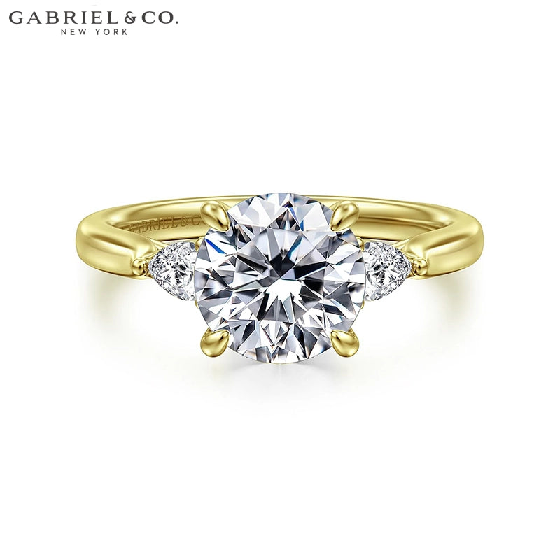 1.00ctr-2.00ctr Round Cut Natural Diamond Ring Tailor Made