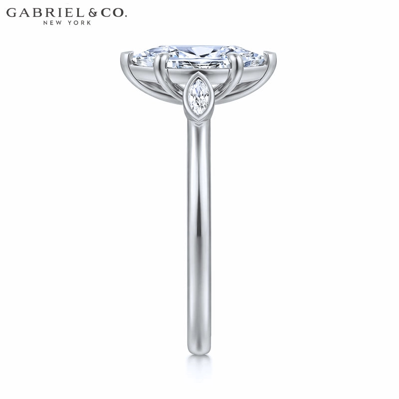 1.25ctr-2.50ctr Marquise Cut Lab Grown Diamond Ring Tailor Made