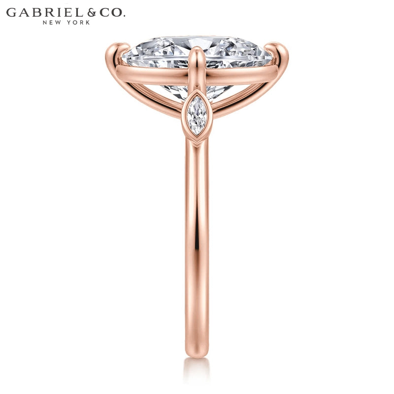 3.00ctr-5.00ctr Oval Cut Lab Grown Diamond Ring Tailor Made