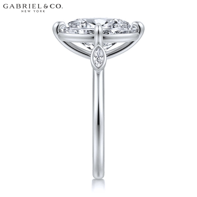 3.00ctr-5.00ctr Oval Cut Lab Grown Diamond Ring Tailor Made