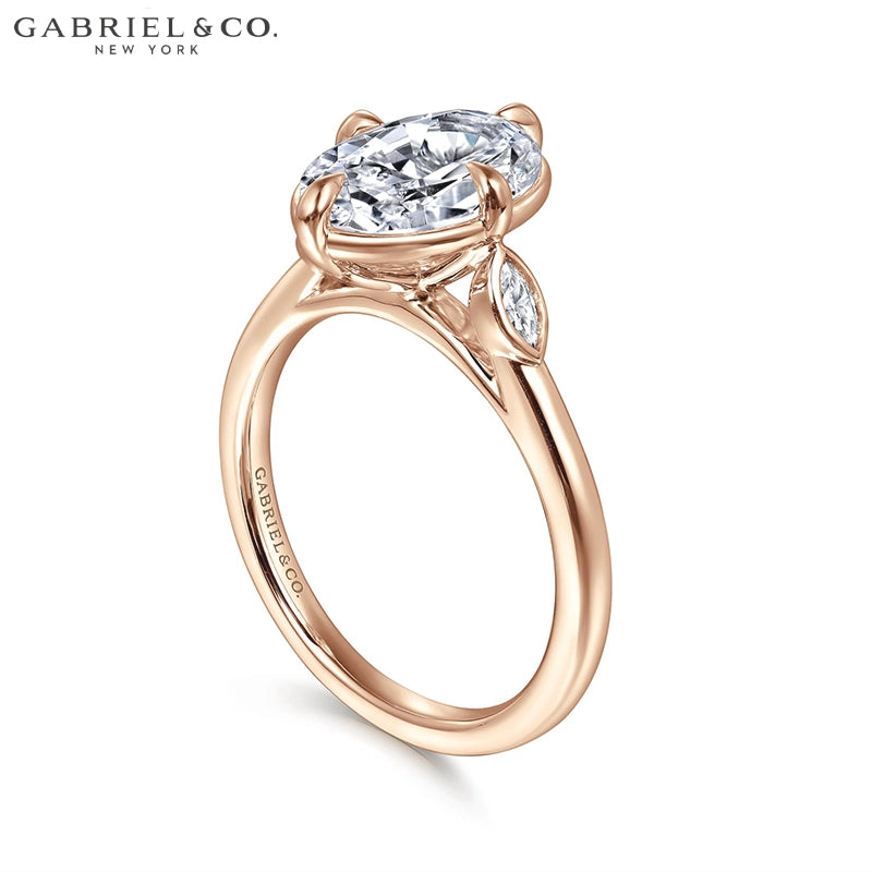 1.25ctr-2.50ctr Oval Cut Lab Grown Diamond Ring Tailor Made