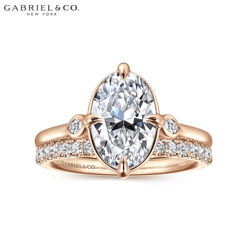 1.25ctr-2.50ctr Oval Cut Lab Grown Diamond Ring Tailor Made