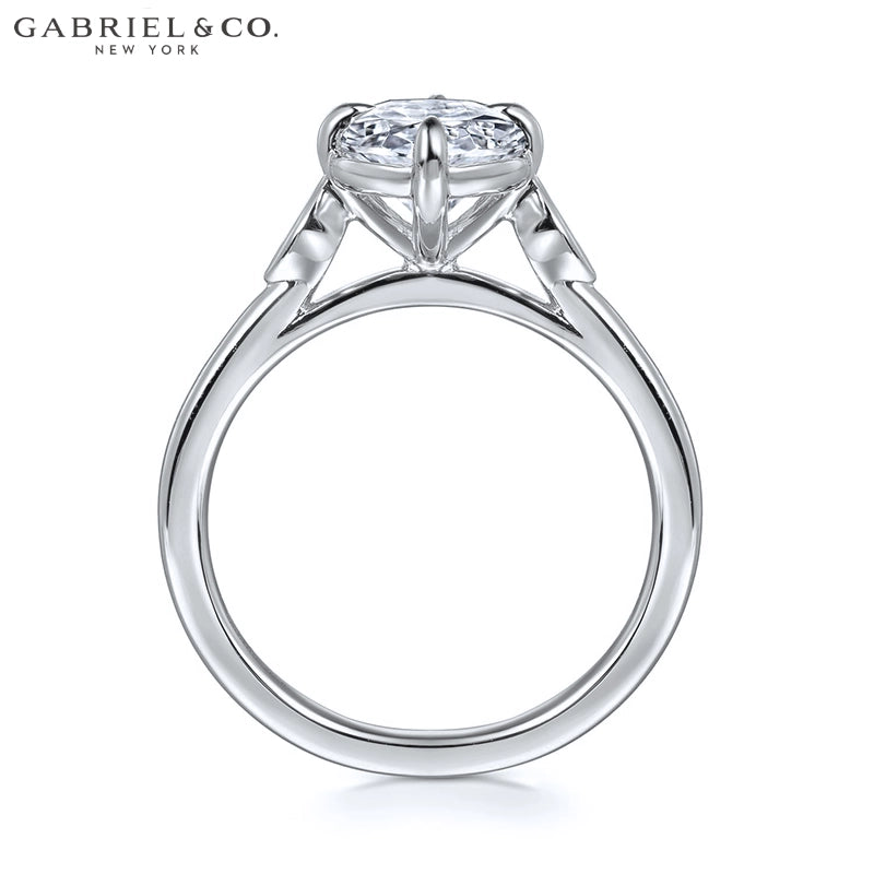 1.25ctr-2.50ctr Oval Cut Lab Grown Diamond Ring Tailor Made