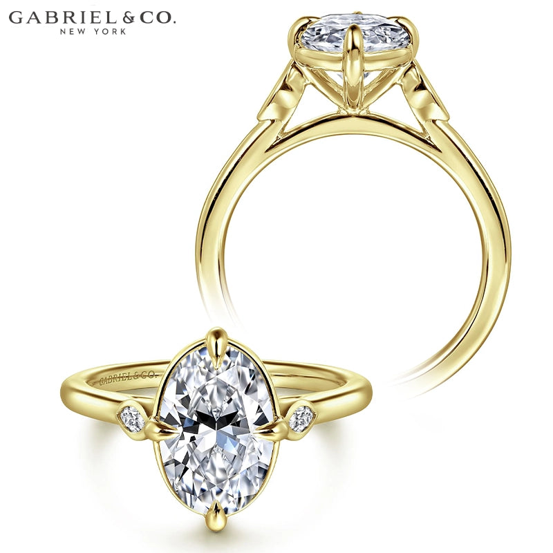 1.25ctr-2.50ctr Oval Cut Lab Grown Diamond Ring Tailor Made