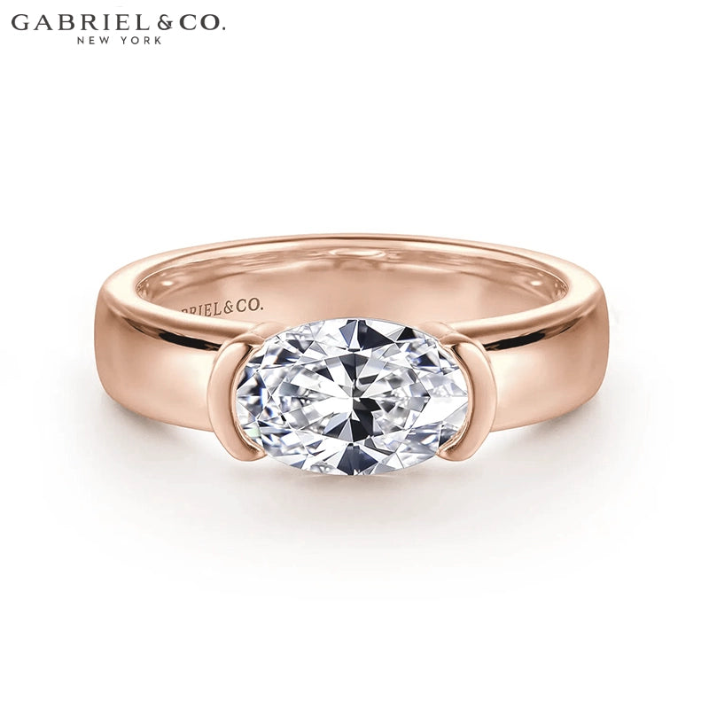 1.25ctr-2.50ctr Oval Cut Lab Grown Diamond Ring Tailor Made