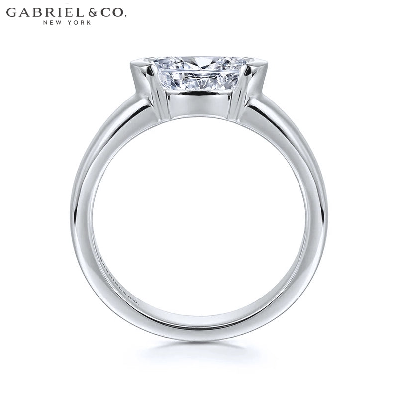 1.00ctr-2.00ctr Oval Cut Natural Diamond Ring Tailor Made