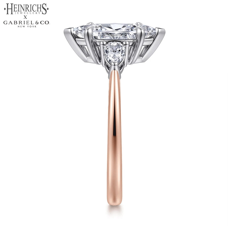 1.50ctr-3.00ctr Marquise Cut Lab Grown Diamond Ring