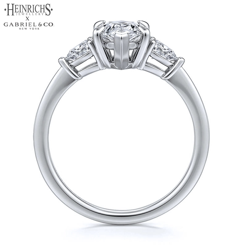 1.50ctr-3.00ctr Marquise Cut Lab Grown Diamond Ring