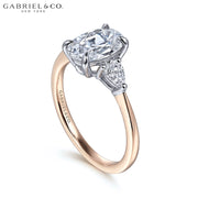 1.50ctr-3.00ctr Oval Cut Diamond Customizable Ring