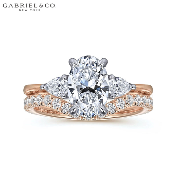 1.50ctr-3.00ctr Oval Cut Diamond Customizable Ring