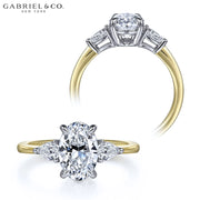 1.50ctr-3.00ctr Oval Cut Lab Grown Diamond Ring