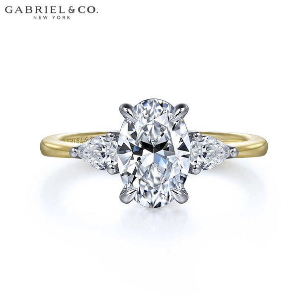 1.50ctr-3.00ctr Oval Cut Lab Grown Diamond Ring