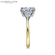 1.50ctr-3.00ctr Oval Cut Lab Grown Diamond Ring