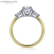 1.50ctr-3.00ctr Oval Cut Lab Grown Diamond Ring