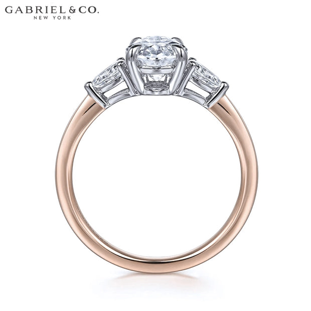 1.50ctr-3.00ctr Oval Cut Lab Grown Diamond Ring