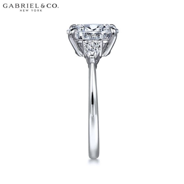 1.50ctr-3.00ctr Oval Cut Lab Grown Diamond Ring