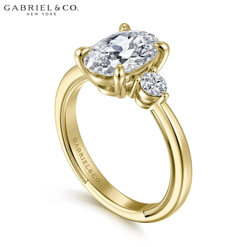 1.25ctr-2.50ctr Oval Cut Lab Grown Diamond Ring Tailor Made