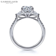 1.90ctw Round Cut Lab Grown Diamond Ring