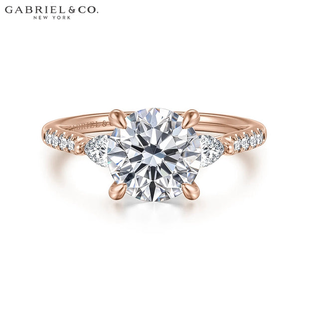 1.50ctr-3.00ctr Round Cut Lab Grown Diamond Ring