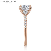 1.50ctr-3.00ctr Round Cut Lab Grown Diamond Ring