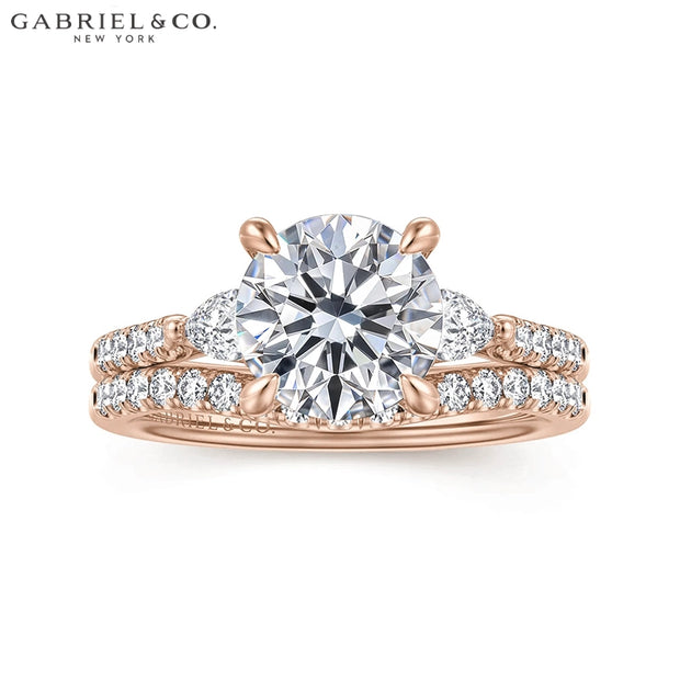 1.50ctr-3.00ctr Round Cut Lab Grown Diamond Ring