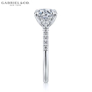 1.50ctr-3.00ctr Round Cut Lab Grown Diamond Ring