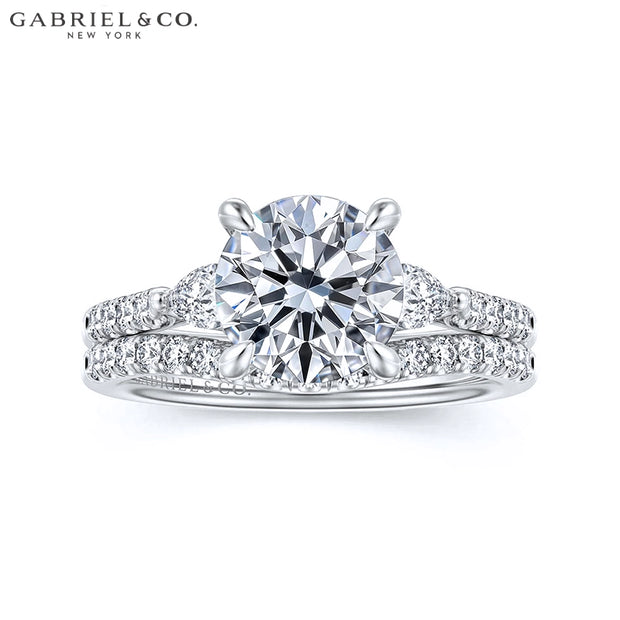 1.50ctr-3.00ctr Round Cut Lab Grown Diamond Ring