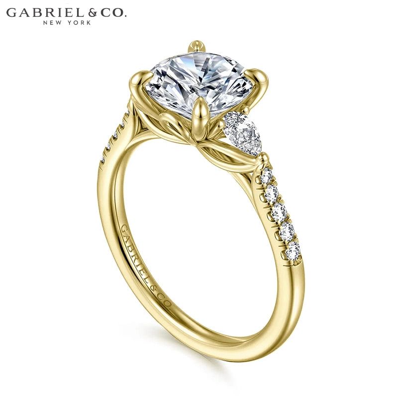 1.00ctr-2.00ctr Round Cut Natural Diamond Ring Tailor Made