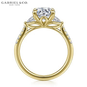1.50ctr-3.00ctr Round Cut Lab Grown Diamond Ring