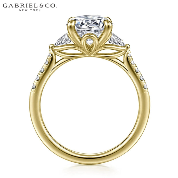 1.50ctr-3.00ctr Round Cut Lab Grown Diamond Ring