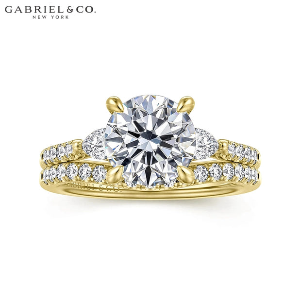 1.50ctr-3.00ctr Round Cut Lab Grown Diamond Ring