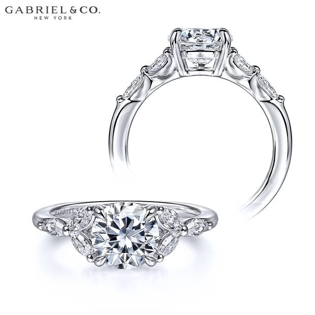 1.50ctr-3.00ctr Round Cut Lab Grown Diamond Ring