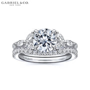 1.50ctr-3.00ctr Round Cut Lab Grown Diamond Ring