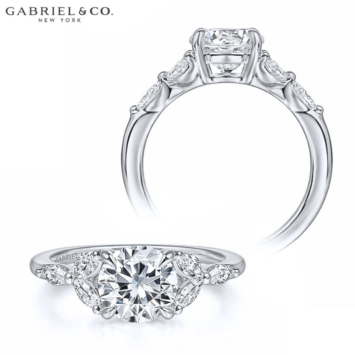 1.25ctr-2.00ctr Round Cut Natural Diamond Ring Tailor Made