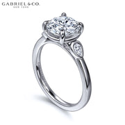 2.20ctw Round Cut Lab Grown Diamond Ring