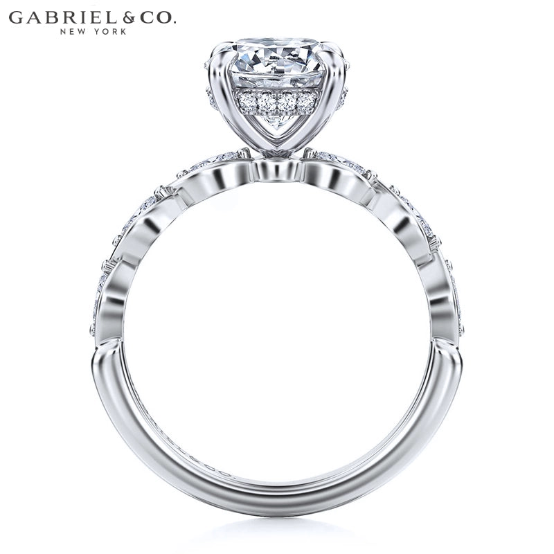 1.00ctr-2.00ctr Round Cut Natural Diamond Ring