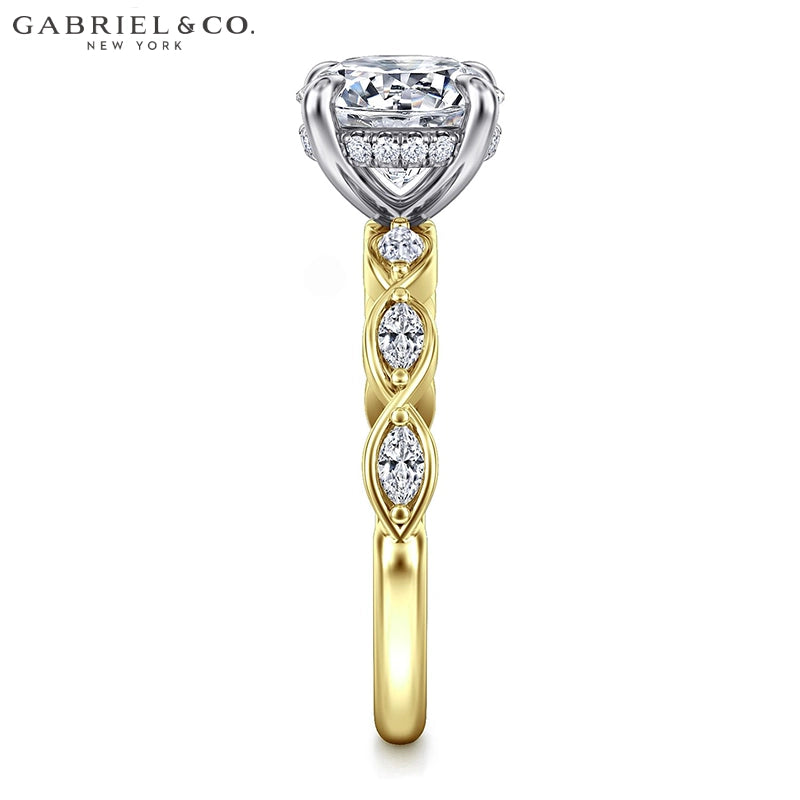 2.38ctw Round Cut Lab Grown Diamond Ring